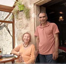 Christiane and Mukesh — A Friendship Beyond Time